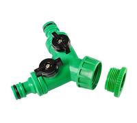 Hose Splitter - Heavy Duty Faucet and Spigot Adapter, Sturdy Valve Connector, Strong Metal Build, Easy Install Function, Versatile Outdoor Equipment for Bathrooms Sinks Car Washing Garden Use