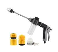 Hose Sprayer - 16.1 Inches Lawn Watering Nozzle | Metal Garden Sprinkler - High Pressure Nozzle with Even Water Distribution for Garden Patio Car Cleaning, Ideal for Outdoor Watering Tasks & Lawn Care