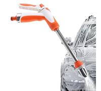 Hose Sprayer Nozzle - High Pressure 4 Modes Water Hose Nozzle, Heavy Duty Garden Ĥose Sprayer For Car Wash, Adjustable Spray | Power Wash Ñozzle For Pet Showering Drains Stairs Flowers