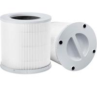 HOSECES 4 filtros compactos, compatibles con Xiaomi 4 Compact Air Purifier, High Eficiency filtración de 3 pasos, carbón activado H13, 2 unidades