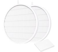 HOSECES Paquete de 2 filtros HEPA reutilizables con 40 filtros desechables, compatible con colectores de polvo de uñas MelodySusie Hpro/SProR, 99% de recogida de polvo para el hogar, salón de belleza