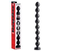 Hosed Analdildo de Serpiente Anal Grueso con Cuentas, 19 Pulgadas - 830 gr