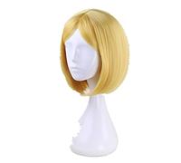 Hoseki no kuni Yellow Diamond Cosplay Wig Short Bob Wigs Costume Synthetic Adult Anime Game Hair