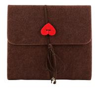 HOSEONFN Álbum de fotos, diseño de hojas sueltas para almacenamiento de 60 fotos, álbum de recortes de tarjetas negras para recuerdos de bricolaje (mediano: aprox. 17,6 x 16,2 x 10 cm)