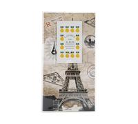 HOSEONFN Álbum de Fotos para Fotos de 9x6,2 cm, Capacidad para 84 imágenes, Evita el Amarilleamiento, Columna Duradera, inserción Simple, Regalo Ideal para compañeros de Clase, (Torre de Hierro)