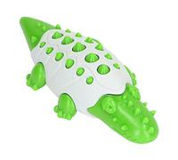 HOSEONFN Cepillo para, Juguete Resistente a mordeduras, Limpieza de Dientes, Palo Molar Interactivo para Cachorros para Fugas de Alimentos (Verde)