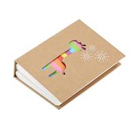 HOSEONFN para álbum de Fotos, diseño Moderno, Columna Vertebral Duradera, Capacidad para 100 Fotos 4R, Regalo para Amigos, compañeros de Clase, Clientes (Deer)