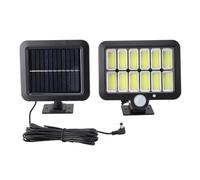 HOSEONFN para aplique solar para exteriores, ahorro de energía, instalación flexible, diseño impermeable, uso versátil, material ABS