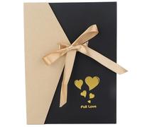 HOSEONFN para Diario de álbumes de Recortes de cartón Vintage, álbum de Fotos con páginas Recargables, Cubierta en Relieve, Gran Capacidad para conservar Recuerdos (Lleno de Amor)