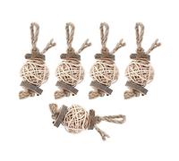 HOSEONFN para el Juguete Bird Sepak Takraw Balls Toy, para Applewood Pet Bitten Rattan Ball, para Loros de Conejos de pájaros de hámster, Juguete de masticación, enriquecimiento