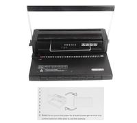 HOSEONFN para encuadernadora de alambre, tamaño carta, A4, A5, márgenes personalizables, encuadernación profesional de documentos, para oficina, escuela y taller gráfico.