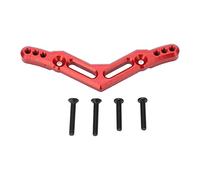 HOSEONFN para Granite Big Rock Typhoon Senton 3S sin escobillas cepillado escala 1/10 RC coche aleación de aluminio soporte de suspensión delantera, duradero, reducción de (Rojo)