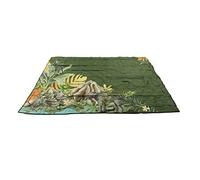 HOSEONFN Picnic Blanket Machine Washable Picnic Beach Blanket Waterproof Thickened Printed Camping Mat for Indoor Outdoor