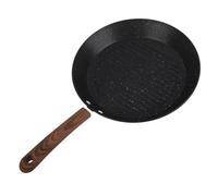 HOSEONFN Sartén Antiadherente para Parrilla, para Desayuno, sartén de Fondo Plano, Redonda Universal, diseño Multifuncional