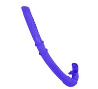 HOSEONFN Tubo de Buceo, Tubo de respiración Sumergible Flotante de Gel de sílice para Deportes submarinos (Azul)