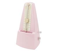 HOSEYIN Metrónomo mecánico, metrónomo universal para piano, guitarra, violín y otros instrumentos (estándar, rosa)