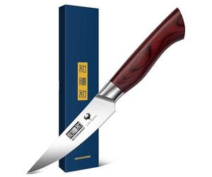 HOSHANHO 9.5 cm Cuchillo de Fruta, Súper Afilado Japones Cuchillo para Pelar, Profesional Pequeño Cuchillo de Cocina