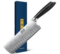 HOSHANHO Cuchillo Nakiri de 18 cm, Cuchillo de Cocina Cuchillo de Cocinero