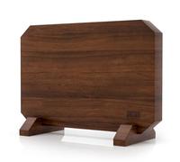 HOSHANHO Soporte Magnético Para Cuchillos de Doble Cara, Bloque para Cuchillos Magnético de Acacia, Multifuncional Soporte Iman Cuchillos, Base Magnética de Madera Cuchillos para Cocina