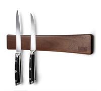 HOSHANHO Soportes para cuchillos de cocina, Barra Magnética para Cuchillos | Barra Magnética de Madera para Cuchillos, Utensilios y Herramientas, Organizadores de Cuchillos de Cocina, 40cm/16in
