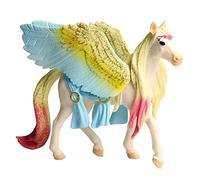 Hoshisea Adornos Míticos de Pegaso, Mini Pegaso Arcoíris, Semental Alado, para Decoración de Fiesta de Cumpleaños, Adornos para el Hogar, Artesanía de Oficina