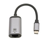 Hosie Adaptador USB C a RJ45, Adaptador USB C a Ethernet Conexión Estable de Alta Velocidad de 1000 Mbps para Teléfono