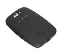 Hosie Enrutador WiFi 4G Portátil, Ranura para Tarjeta SIM de 50 Mbps, Punto de Acceso WiFi Portátil Negro para Ordenador