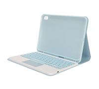 Hosie Funda con Teclado Bluetooth para Tableta, Interfaz de Carga USB C Profesional, ángulo Ajustable con Portalápices para 10,9 Pulgadas 2022 Gen 10 (Azul)
