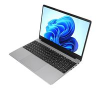 Hosie Laptop, Laptop de 15.6 Pulgadas 100-240V Pantalla FHD Portátil Resolución 2K Procesador de Alto Rendimiento para el Trabajo (16+512G Enchufe de la UE)