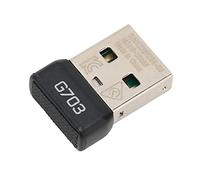 Hosie Receptor de Ratón USB, Estabilidad de Señal de Receptor de Ratón de Repuesto de Material ABS para Ratón Inalámbrico