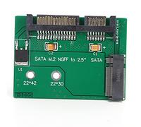 Hosie Tarjeta Adaptadora, Fácil Conexión M.2 NGFF SSD a Tarjeta SATA3 para Computadoras Portátiles de Escritorio