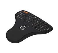 Hosie Teclado Inalámbrico Negro, Teclado QWERTY, Práctico para Computadora TV