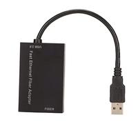 Hosit Adaptador de Servidor Ethernet de 100M, Modo de Ahorro de Energía, USB de Alta Velocidad, Adaptador de Puerto óptico, Mejora la Eficiencia para la Oficina