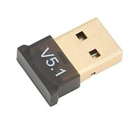 Hosit Adaptador USB BT, Práctico Adaptador Inalámbrico BT Versión V5.1 para Escritorio