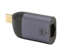 Hosit Adaptador USB C a Ethernet, Adaptador RJ45 a Tipo C, Cuerpo de Aluminio de 1 Gbps para Viajes