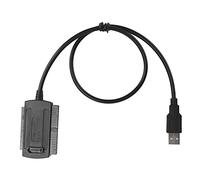 Hosit Cable Adaptador USB a IDE, Cable de Conversión USB Fácil de Usar para Sistema Operativo Windows 2000/ME/XP/Vista/7/OS X para Disco Duro IDE de 2,5/3,5 Pulgadas y Disco Duro SATA