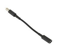 Hosit Cable Adaptador USB C a CC, Carcasa de Aleación de Aluminio Adaptador USB C a CC Portátil Pequeño para Computadora Portátil