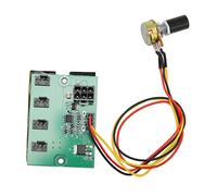 Hosit Divisor de Ventilador de PC, DC 12V Controlador de Velocidad de Ventilador de PC Fuente de Alimentación de 6 Pines y 4 Vías para Ventilador 2P 3P 4P