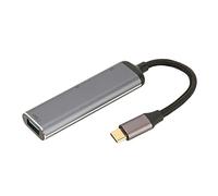 Hosit Estación de Acoplamiento USB C, Carcasa de Aleación de Aluminio Todo en un Concentrador USB C para Computadora de Escritorio
