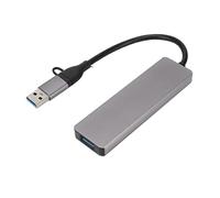 Hosit Hub Portátil, Fuerte Compatibilidad USB C Hub 5Gbps Transmisión para Viajes