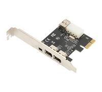 Hosit Tarjeta PCIE Firewire 1394A, Tarjeta Plug and Play PCIE 1X a 1394A para la Industria