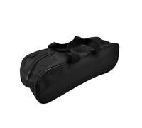 Hosoncovy Bolsa de almacenamiento multifuncional para herramientas de barbacoa, bolsa de transporte, accesorios de tienda de campaña, utensilios de cocina, organizador de utensilios de cocina, Black