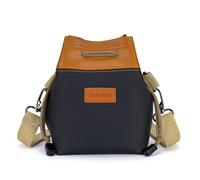 Hosoncovy Bolsa de almacenamiento para cámara digital, bolsa de viaje para cámara de un solo hombro, para cámaras Canon, Nikon, Sony, SLR, DSLR pequeñas, microcámaras y teleobjetivo, Black, S, Bolsa