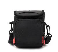 Hosoncovy Bolsa de almacenamiento para cámara digital de viaje para cámaras Canon, Nikon, Sony, SLR, DSLR, pequeñas cámaras y teleobjetivo, Black, Bolsa Sholder