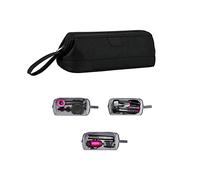 Hosoncovy Estuche de viaje Bolsa de almacenamiento Funda protectora para secador de pelo Dyson Supersonic para Dyson Airwrap Styler para alisador de pelo Dyson (negro)