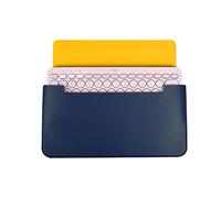 Hosoncovy Funda de piel sintética portátil para teclado Logitech K380, funda protectora para teclado Bluetooth multidispositivo Logitech K380 (azul)