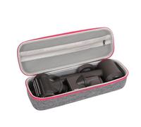 Hosoncovy Funda de transporte para secador de pelo y boquillas Dyson Supersónico (solo bolsa vacía), gris y rosa, Funda de transporte