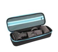 Hosoncovy Funda de transporte para secador de pelo y boquillas Dyson Supersónico (solo bolsa vacía), negro y azul, Funda de transporte