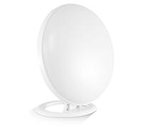 HOSPAOP Lámpara de Luz Diurna 10000 Lux, Lámpara Terapia de Luz LED sin UV, Luz Solar Artificial con Regulador de Intensidad y 3 Modos de Color, Fototerapia para Oficina, Casa, Escritorio