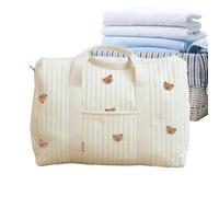 Hospital Bag For Childbirth, babyChanging Bag, babyBag For Mothers Going Out, Large Capacity Lightweight Maternity And babyHandbag, Embroidered crossbodyHandbag, 48x28x2 4cm/18,9x11,02x9,45 Pulga